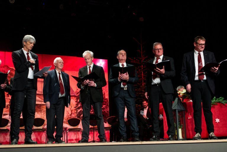 Weihnachtsfeier von "50+", Stadtsaal