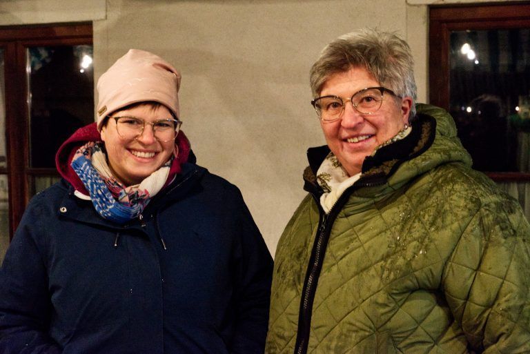 Adventmärktle im Hof des Franziskanerklosters