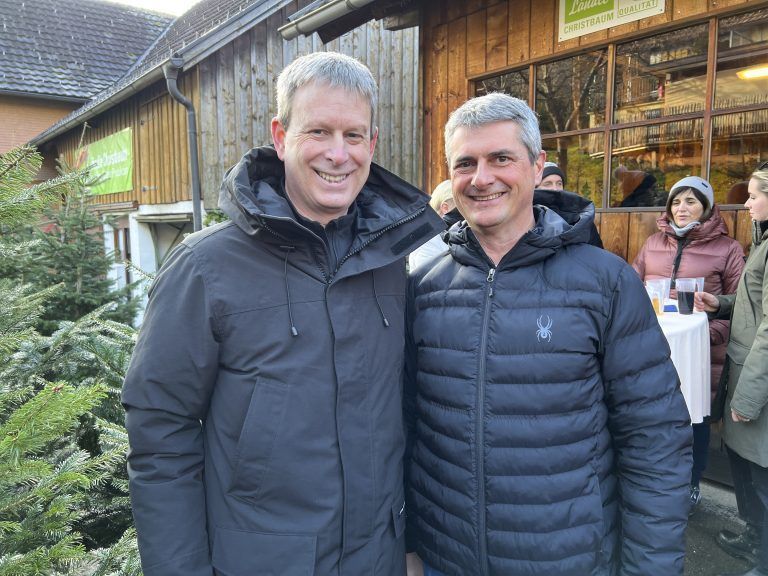 Dir. Christian Kusche (Collegium Bernardi) und Michael Gmeinder (Kloster Mehrerau)