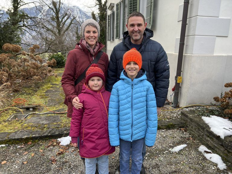 Familienausflug für Birgit, Emma, Felix und Jürgen Schwendinger