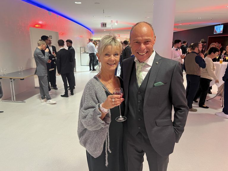 Helma und Ausbildner Wolfgang Bartl (Rauch Fruchtsäfte)