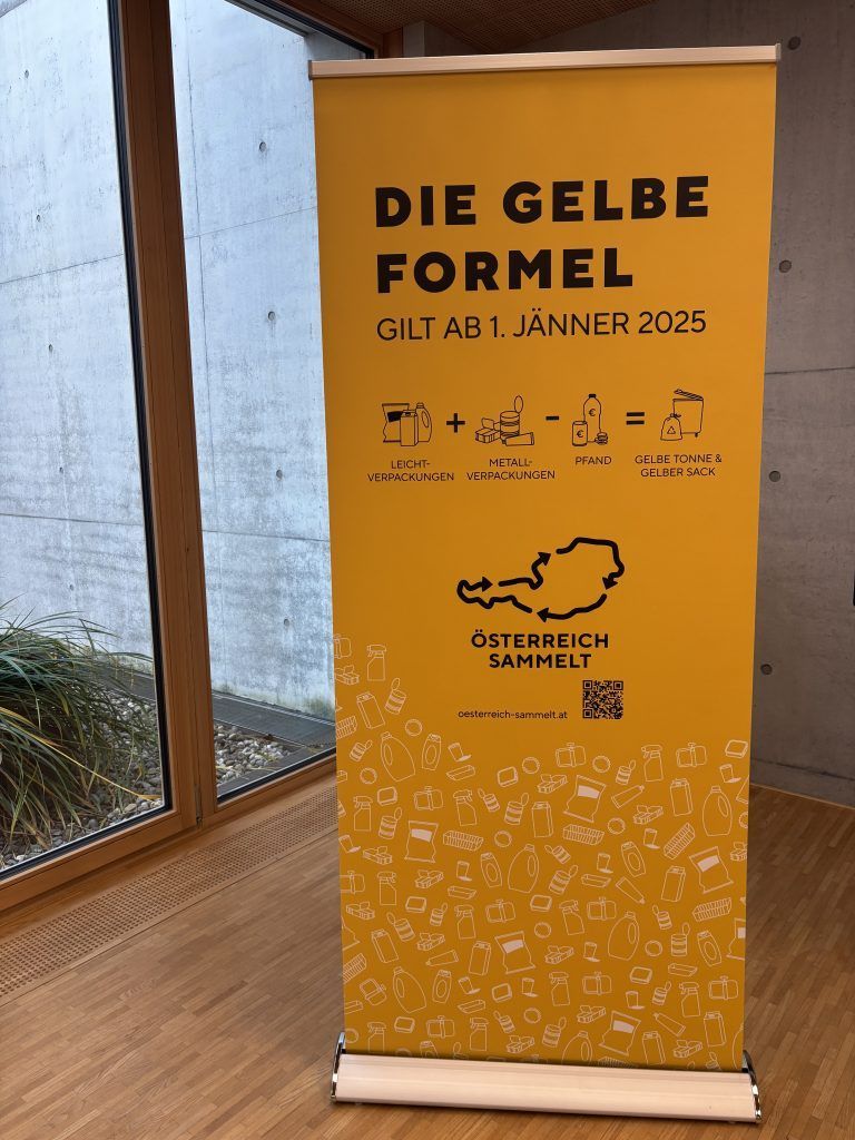 Metall in gelbem Sack sammeln ab 2025