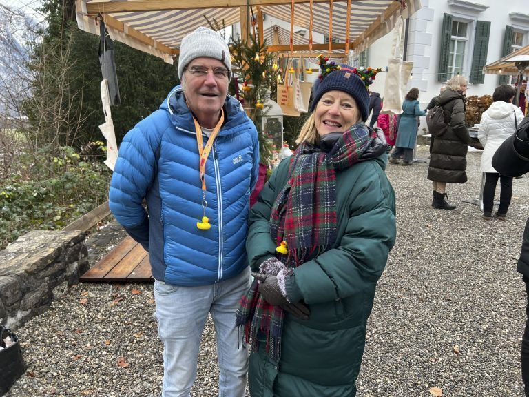 Johannes Schmidle und Raphaela Stefandl kamen nach Thüringen
