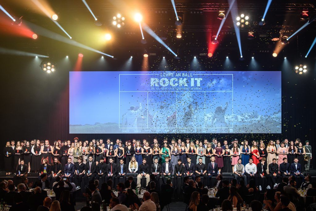 Lehrlinge rocken die Bühne
