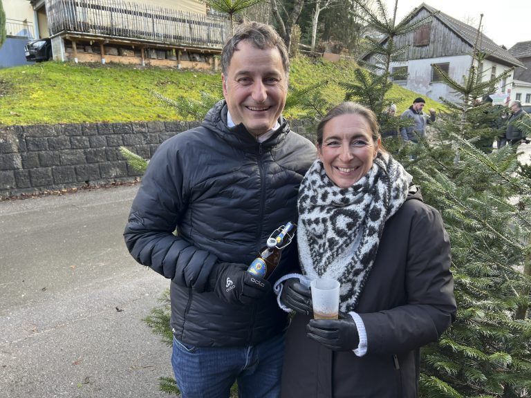Petra und Thomas Pachole kamen nach Watzenegg