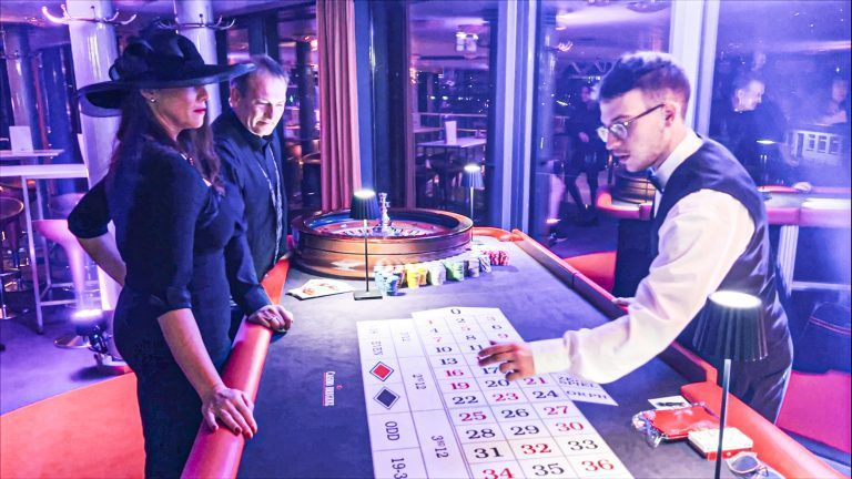 Spielerische Unterhaltung bot das Casino Bregenz am Roulettetisch