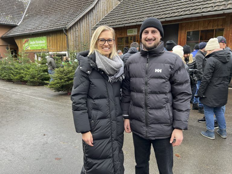 Stefanie Salzmann (Formblechtechnik) und Tobias Hofer