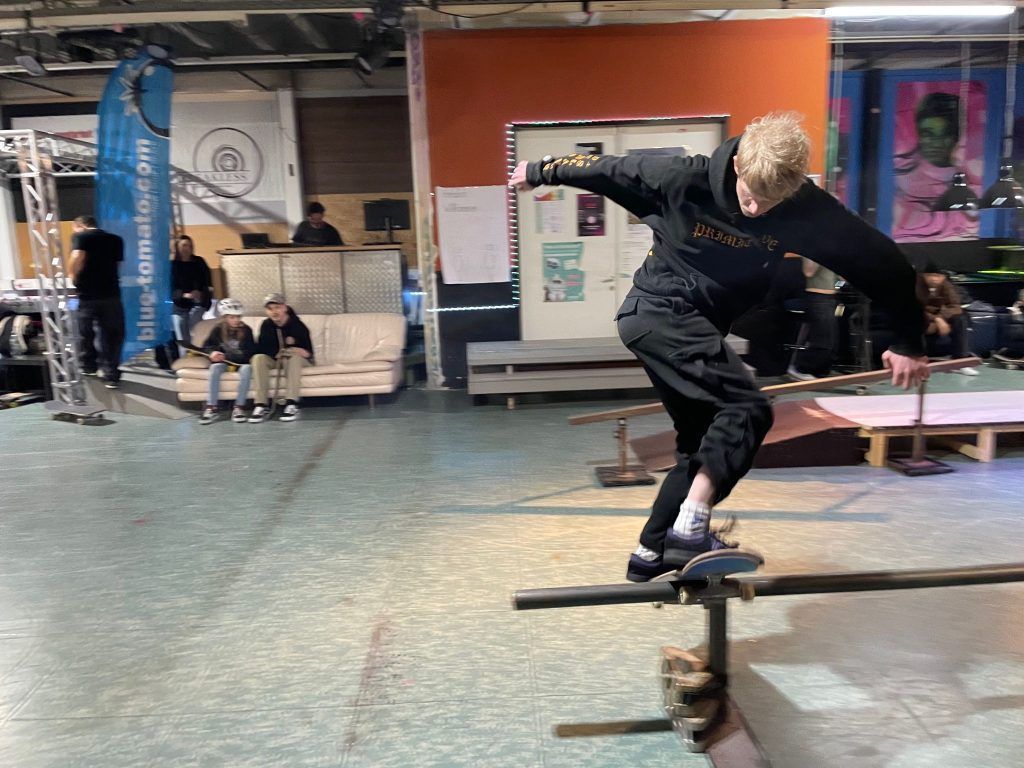Skateboard-Spektakel im Culture Factor
