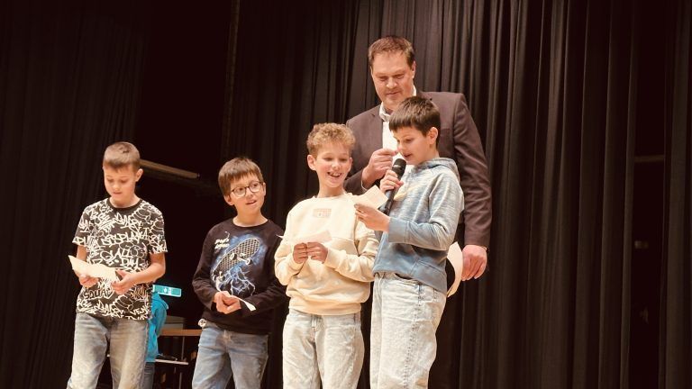 Projekt „Wir sehen dich“ wurde gefeiert: Die Kinder berichteten von ihren Erlebnissen.