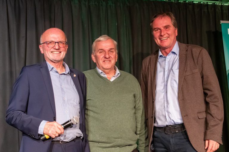 70 Jahre Dornbirner SV und Begeisterung für den Fußball: Die Lenz-Brüder Alfons Kirchmann vom VFV.