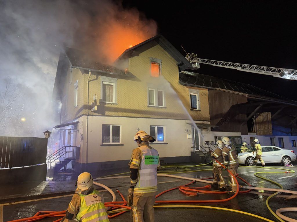 &#8220;Neuer Rhein&#8221; in Hard nach Brand nicht bewohnbar