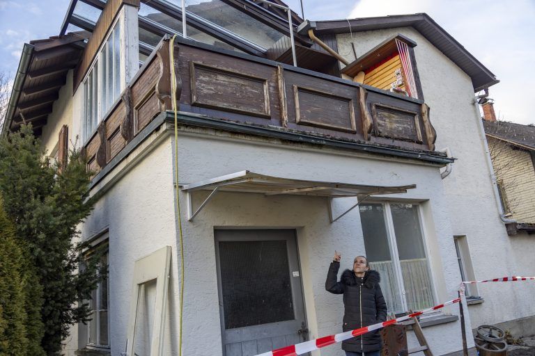 Brand Lustenau Wir treffen das Brandopfer. Hausbrand Ma hilft