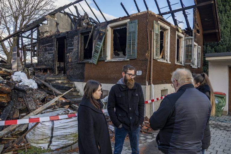 Brand Lustenau Wir treffen das Brandopfer. Hausbrand Ma hilft