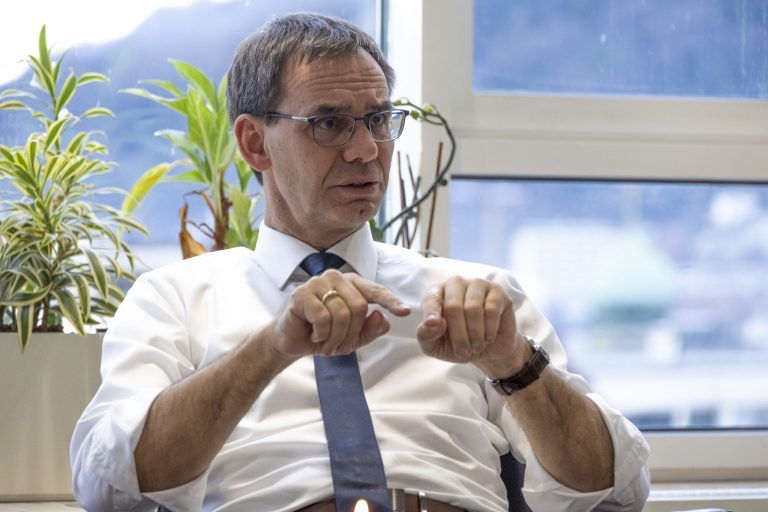 Wallner sieht Chancen einer Koalition bei 50 zu 50. Aber: "Es gibt keinen Plan B im Moment"