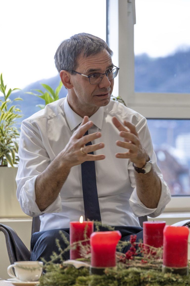 Wallner sieht Chancen einer Koalition bei 50 zu 50. Aber: "Es gibt keinen Plan B im Moment"