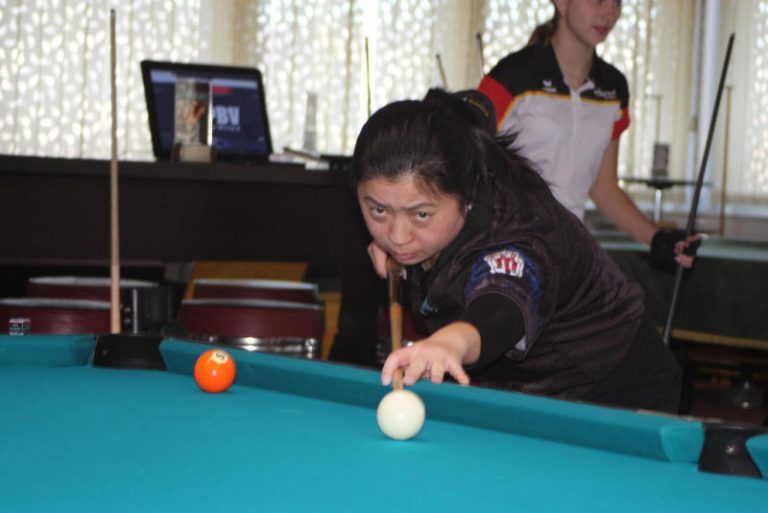 Neuer Shootingstar im Poolbillard: Yaoyao Scherrer wurde Zweite.