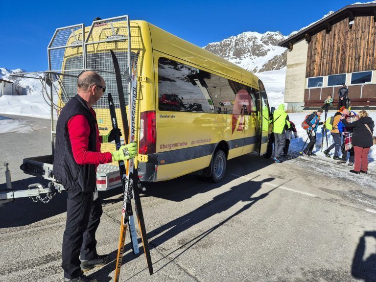 Bielerhöhe, Martin Burtscher, Tunnelbus, Busfahrer