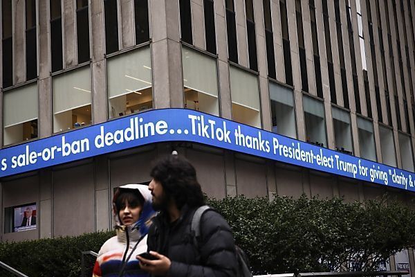 TikTok in den USA wieder online
