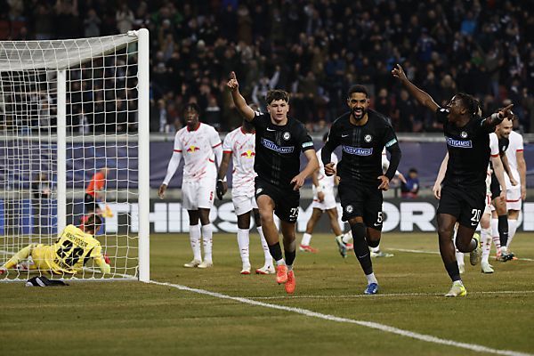 Sturm verabschiedet sich mit 1:0 gegen Leipzig aus CL