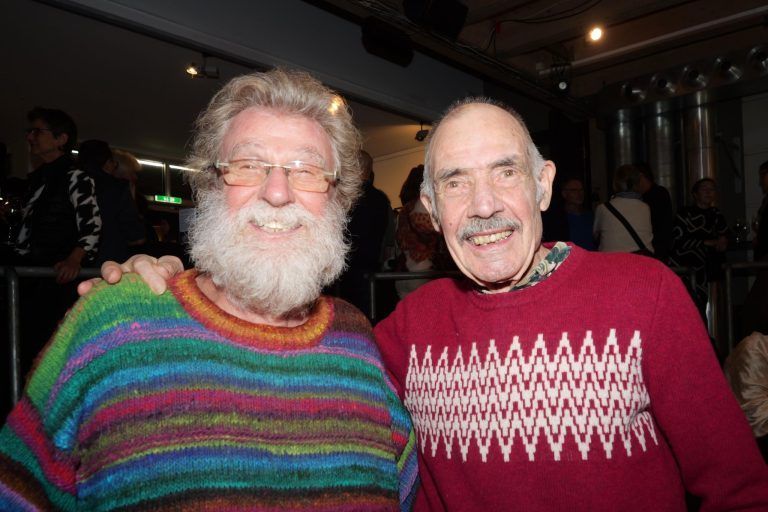 Jazzgenuss hält jung: Kurt Grabher und Hubert Galehr. - Neujahrsjazzfestival 2025 - Theater am Saumarkt - Neujahrsjazzfestival, Theater am Saumarkt