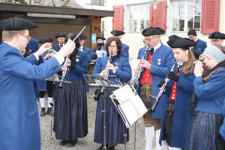 Mit musikalischen Klängen das alte Jahr beendet: Bürgermusik Rankweil