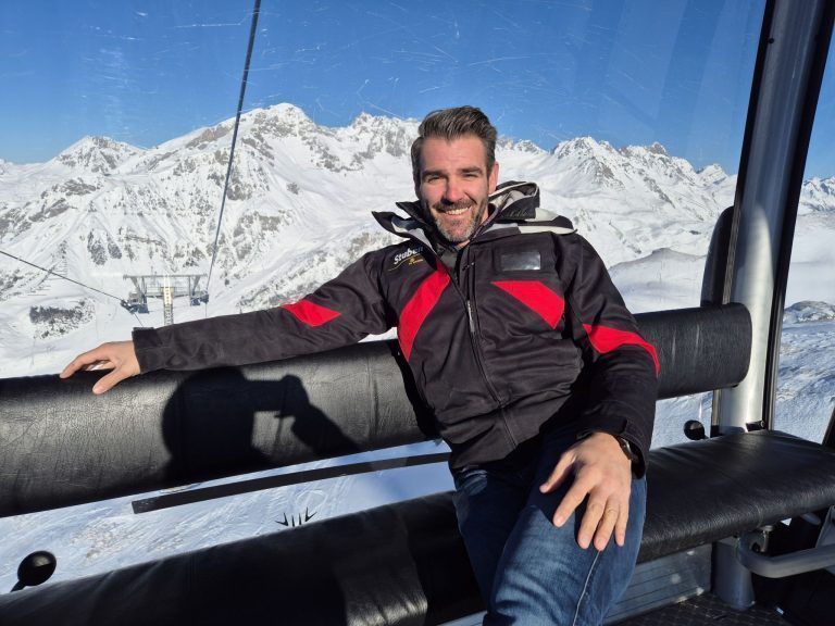 Skigebiet Albona, Betriebsleiter Mario Wachter, Lawinensprenganlage