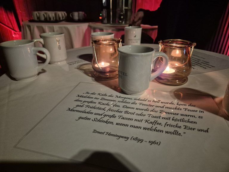 Hemingway-Abend im Hotel Taube