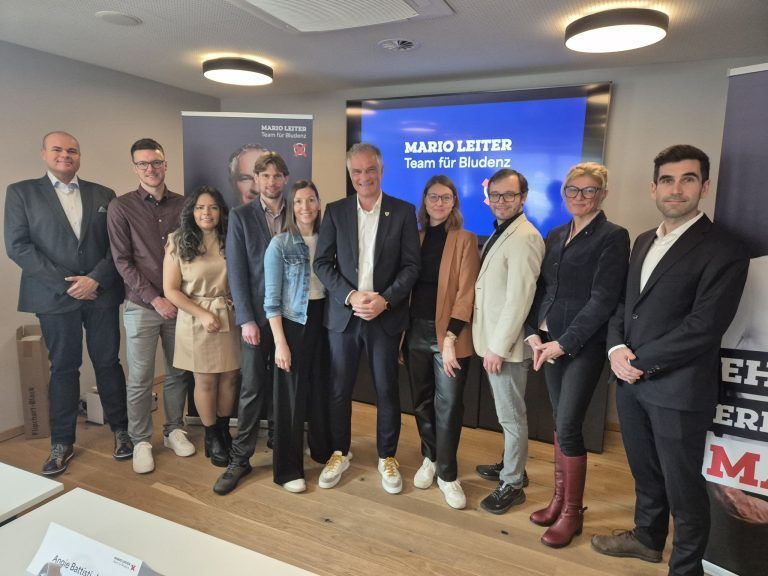 Team Mario Leiter für Bludenz, Vorstellung der Kandidaten
