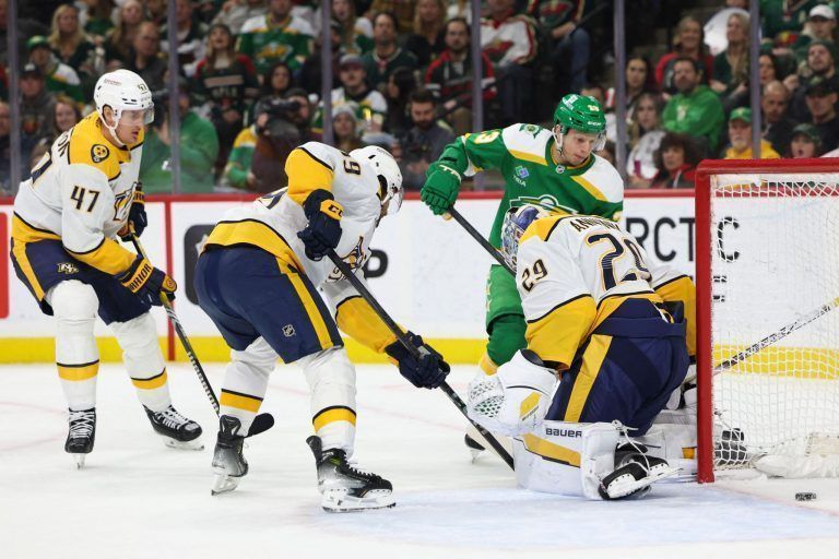 HKN-HKO-SPO-NASHVILLE-PREDATORS-V-MINNESOTA-WILD