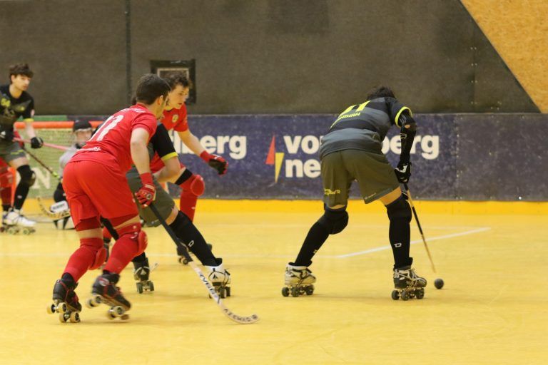 Bitteres Heimwochenende mit zwei Niederlagen und Verletzungspech: Nach den zwei Niederlagen wartet nun eine zweiwöchige Pause auf die Rollhockey-Cracks des RHC Dornbirn.