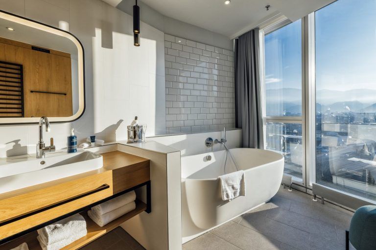 Panoramahaus Badezimmer