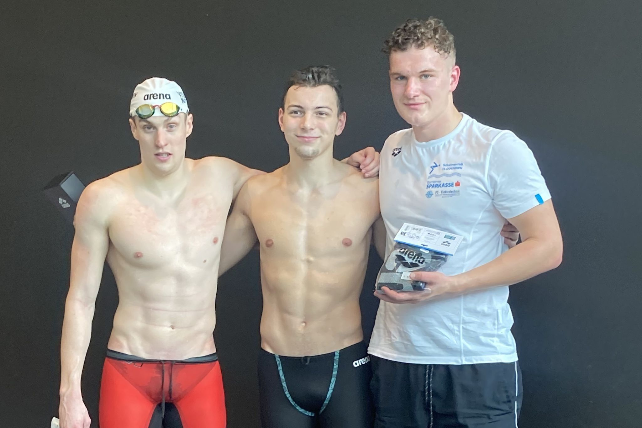 Letztes Wochenende erweiterte Maximilian Bonat (re.) beim Internationalen Dornbirner Sprintpokal seine Medaillensammlung.