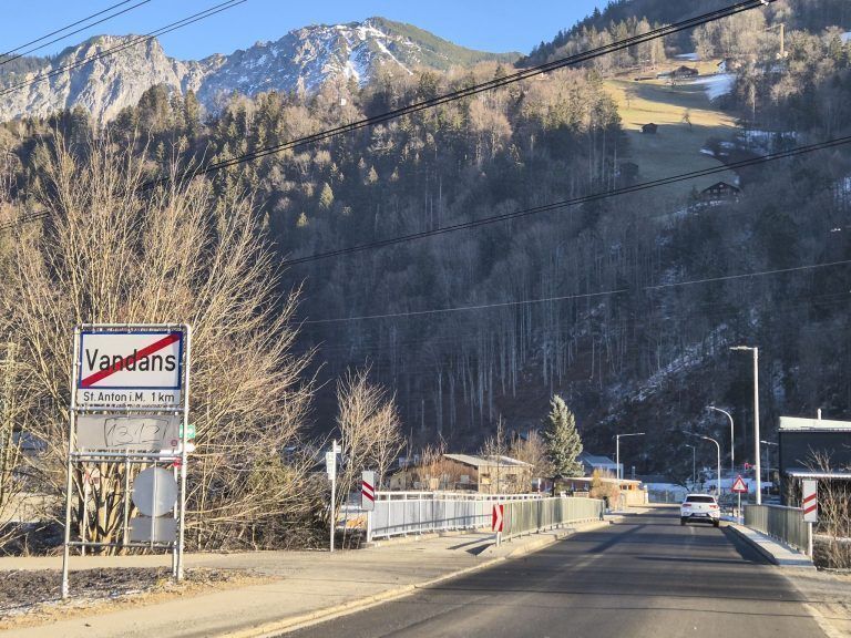 Verkehrsschilder Bezirk Bludenz
