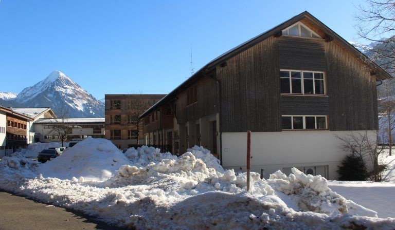 Au modernisiert sein Vereinehaus: Auf der Westseite wird das 1992 eröffnete Vereinehaus in Au durch einen Zubau erweitert.