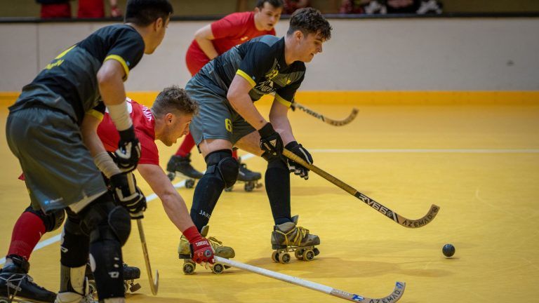 Am Wochenende kommen Rollhockey-Fans mit gleich drei Partien in der Dornbirner Stadthalle voll auf ihre Kosten. 