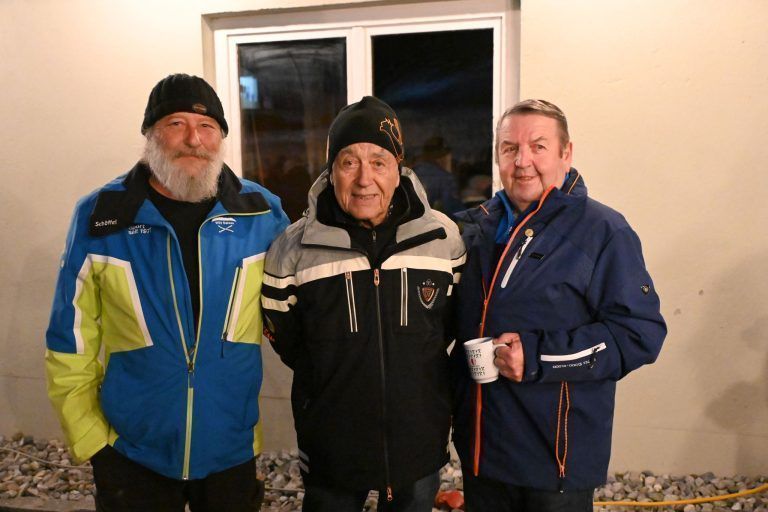 Jubiläumsfeier 70 Jahre Schilift Paluda: Edwin Fritz (Bildmitte) nutzte den Paludalift unzählige Male als Trainingsstrecke.