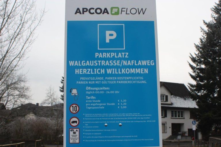 Parkplatz in Rankweil wird kostenpflichtig: Entscheidung sorgt für Unmut: Marktgemeinde Rankweil ist nicht mehr Pächter.