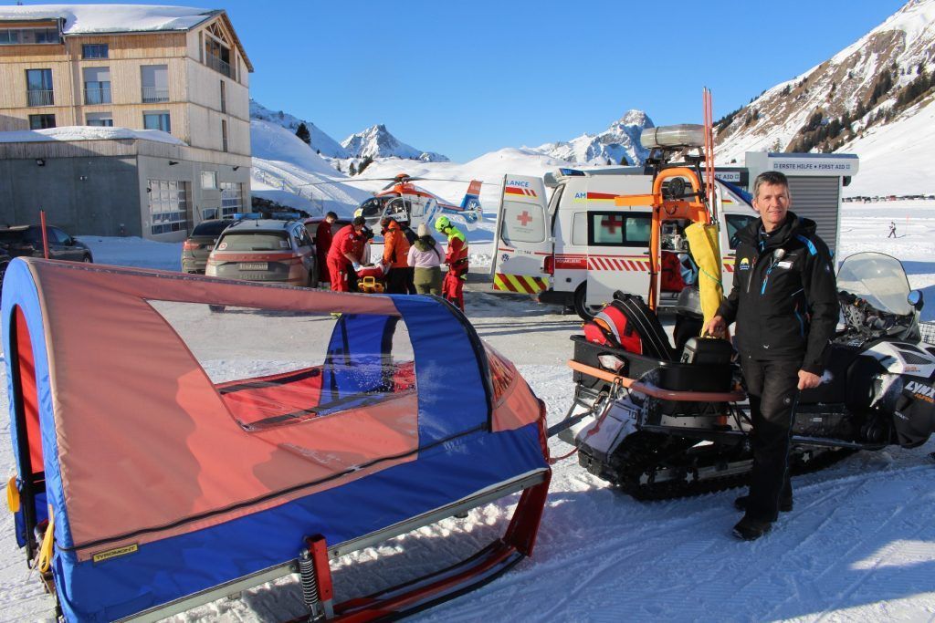 So fortschrittlich ist die Erste Hilfe im Skigebiet Warth-Schröcken