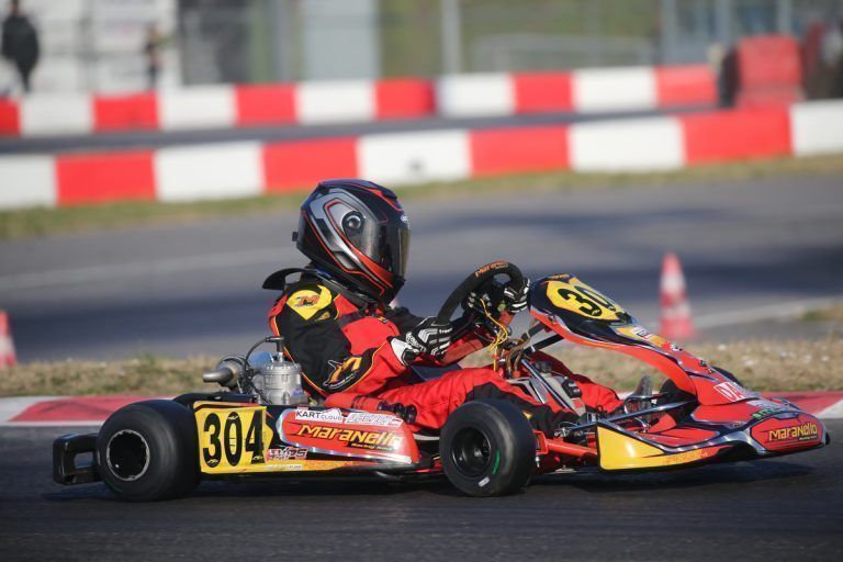 Motorsport Kart Lukas Aberer Foto. MARANELLO-KART