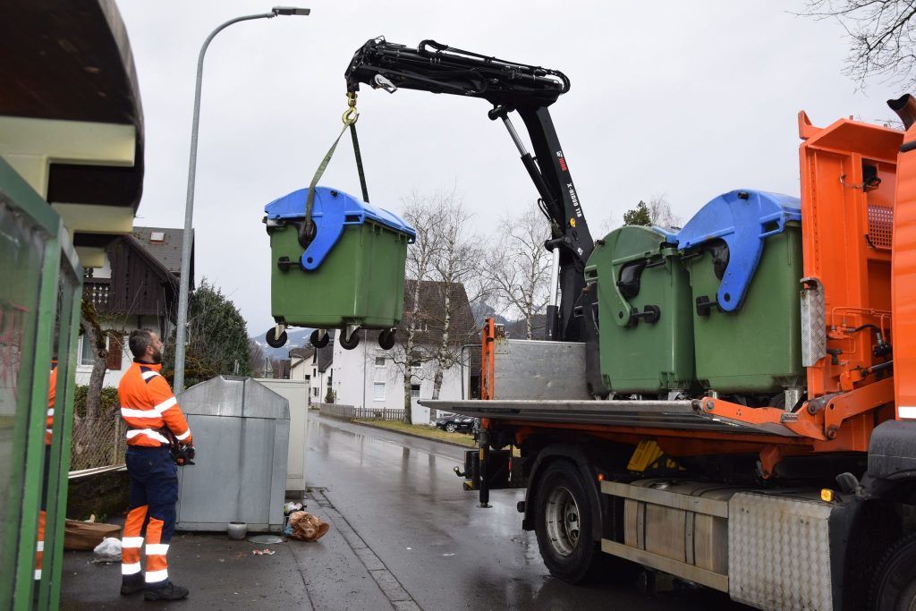 Abschied von der blauen Tonne: Was mit den Altmetall-Containern jetzt passiert