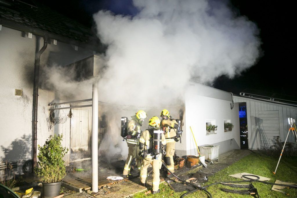 Feuerwerkskörper könnte Terrassenbrand ausgelöst haben