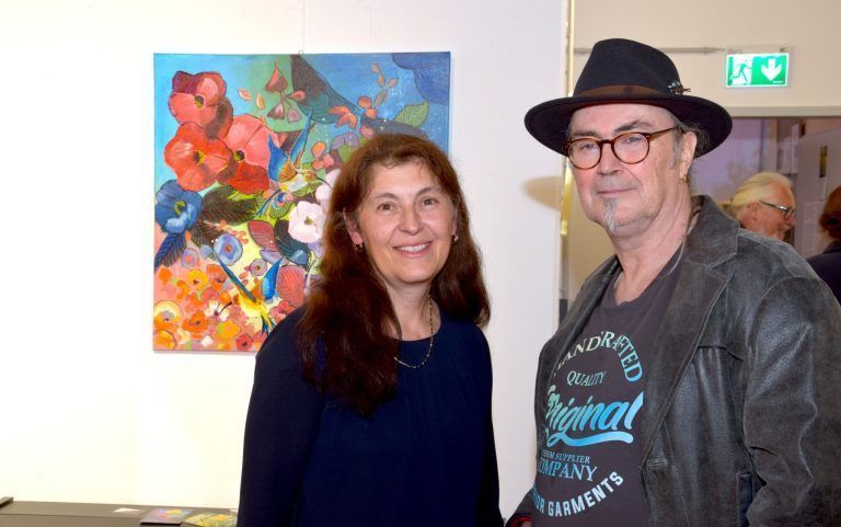 Vernissage zur Ausstellung "Biomorpher Augenschmaus", Kellergalerie Kukuphi