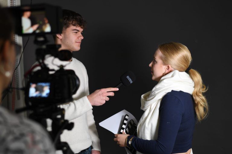 HLK Rankweil, neue Schulform, Höheren Lehranstalt für Kommunikations- und Mediendesign (HLK), Sarah Hirner, Danino Fritsch