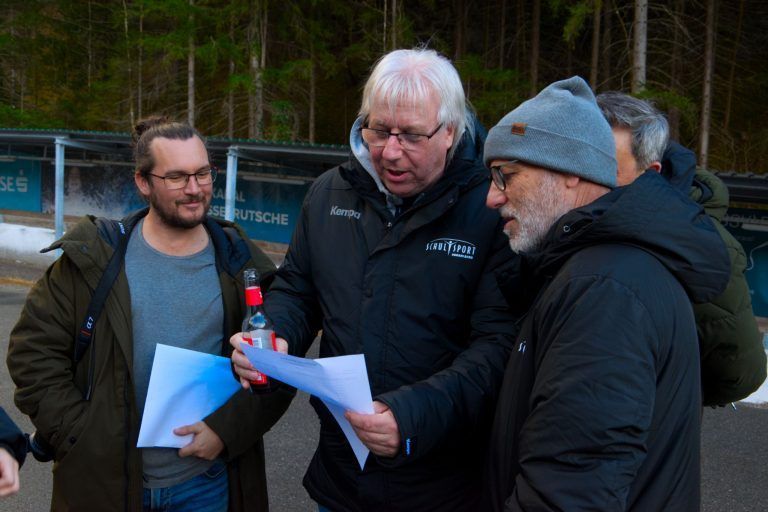 Treff der Förderer des Schulwettkampfsports, Eiskanal, Fohren Center