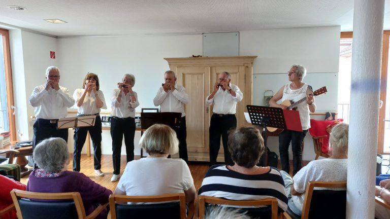 Hermann Bechter; Mundharmonika; Mundharmonikaspieler; Mundharmonikagruppe Glissandos; Vorarlberger des Tages