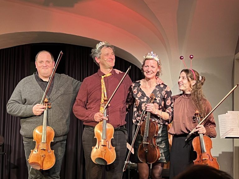 „Weltberühmtes Streichquartett sucht …