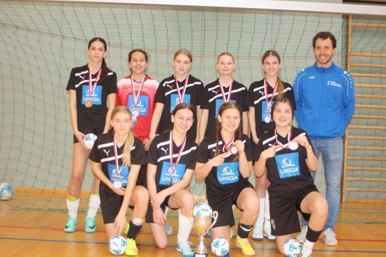 Futsal Mächen LM SMS Schendlingen Platz drei