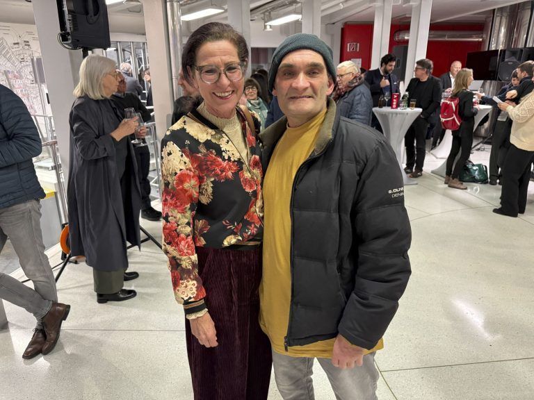 Margot Prax und Harald Dona hatten Spaß beim Kunsttalk