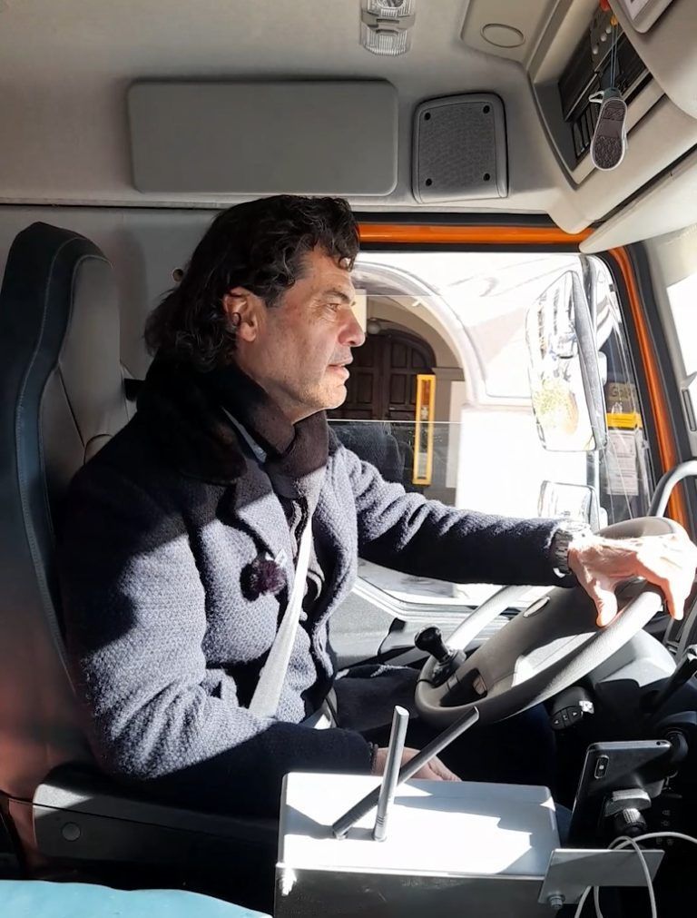 E-Müllauto, Elektromobilität, erster E-Lkw in der kommunalen Abfalwirtschaft in Westösterreich