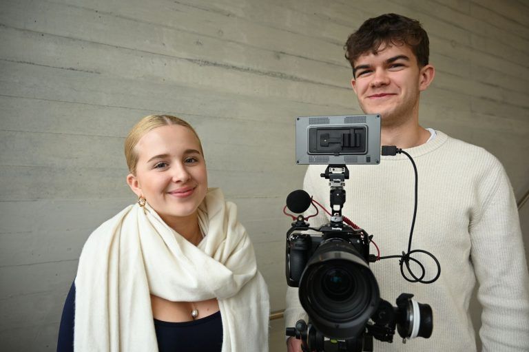 HLK Rankweil, neue Schulform, Höheren Lehranstalt für Kommunikations- und Mediendesign (HLK), Sarah Hirner, Danino Fritsch